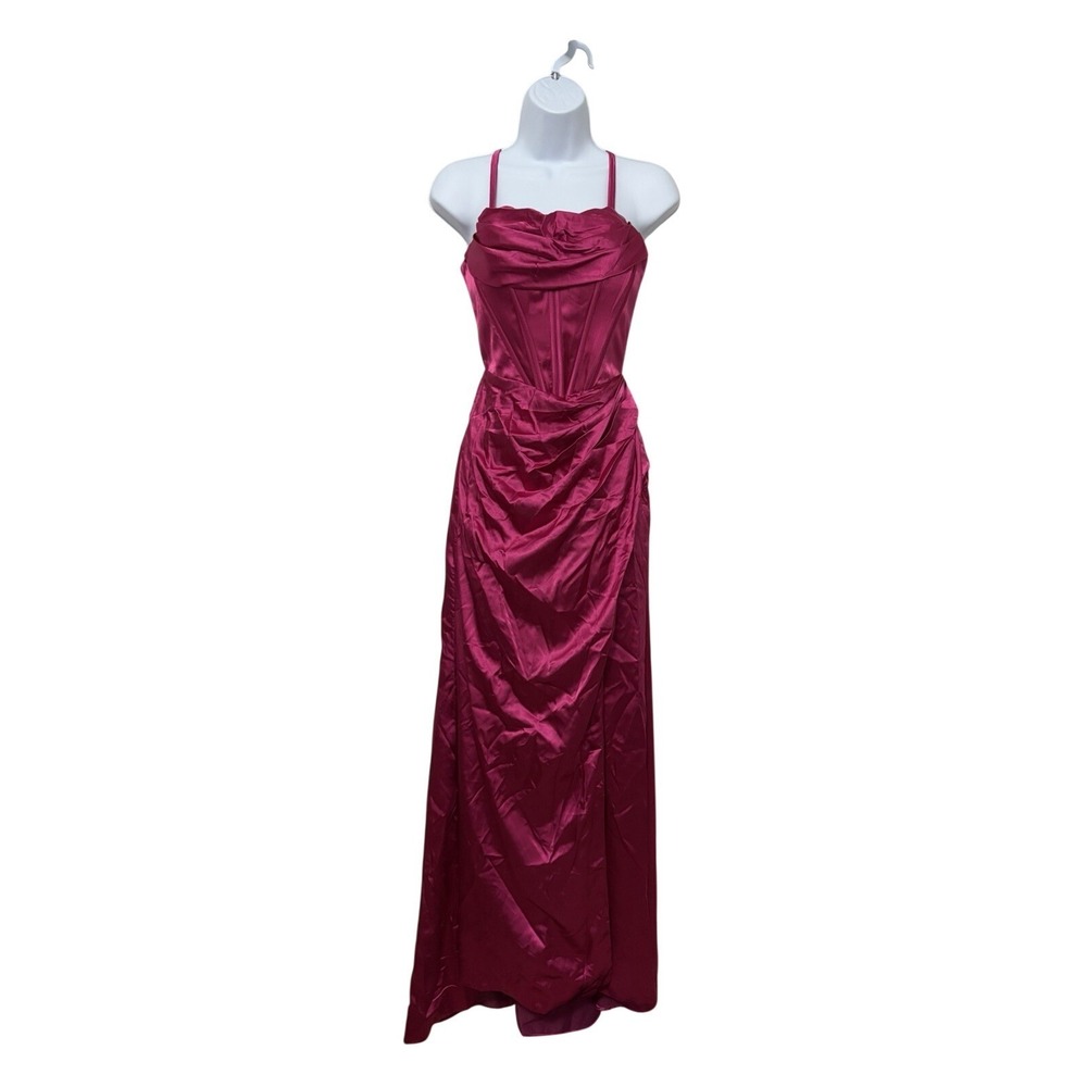 Whimsical Y2K Corset Prom Dress Formal Feminine Wedding Guest Romantic